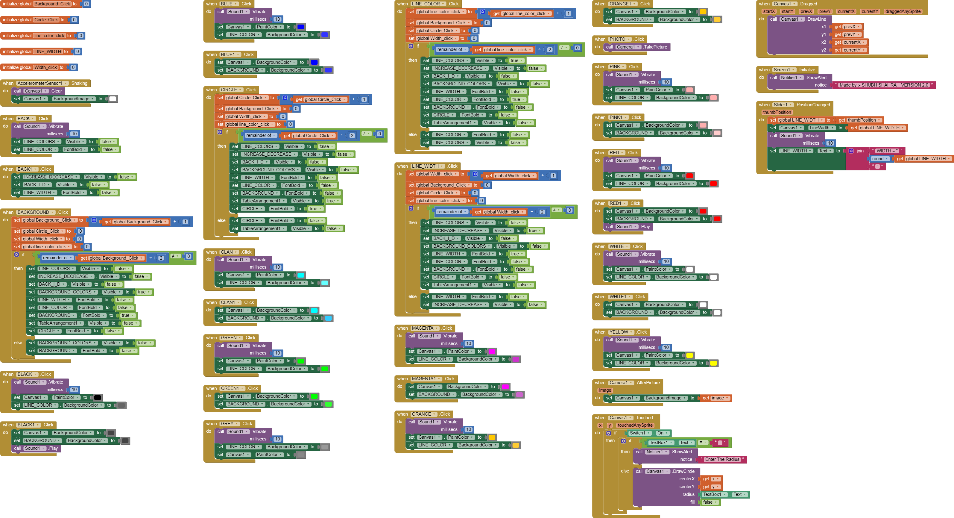 Code Blocks